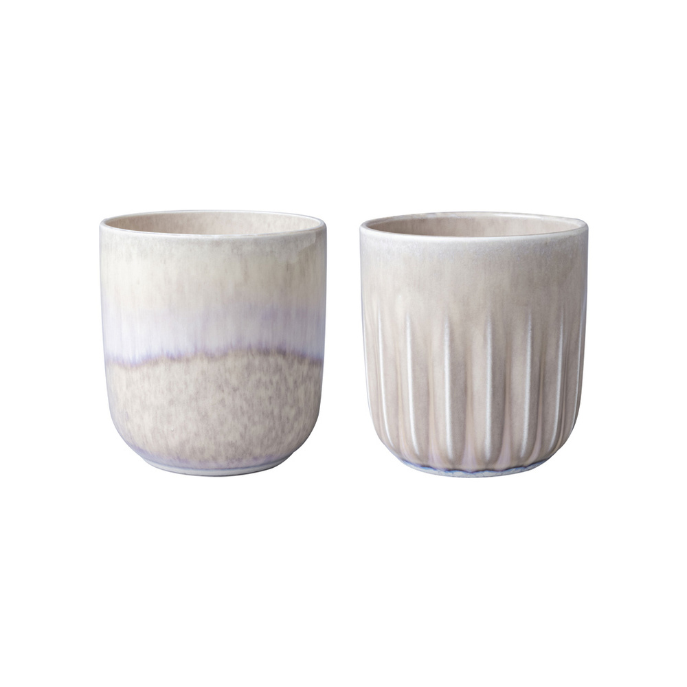 like. by Villeroy & Boch Mug set 2pcs. Perlemor Sand Tasse