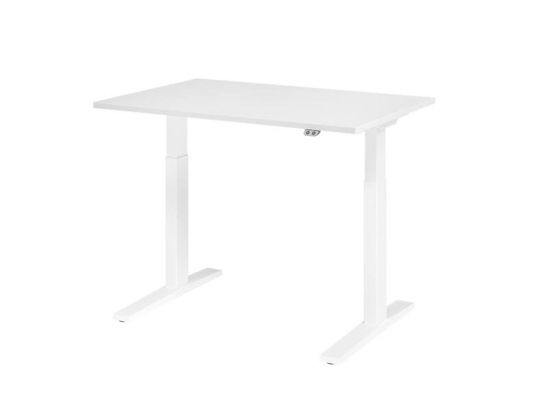Hammerbacher VXMKA12/W/WDEAUFB Sitz-Steh-Arbeitsplatz 1.200 x 800 x 1.200 mm Mit Aufbau