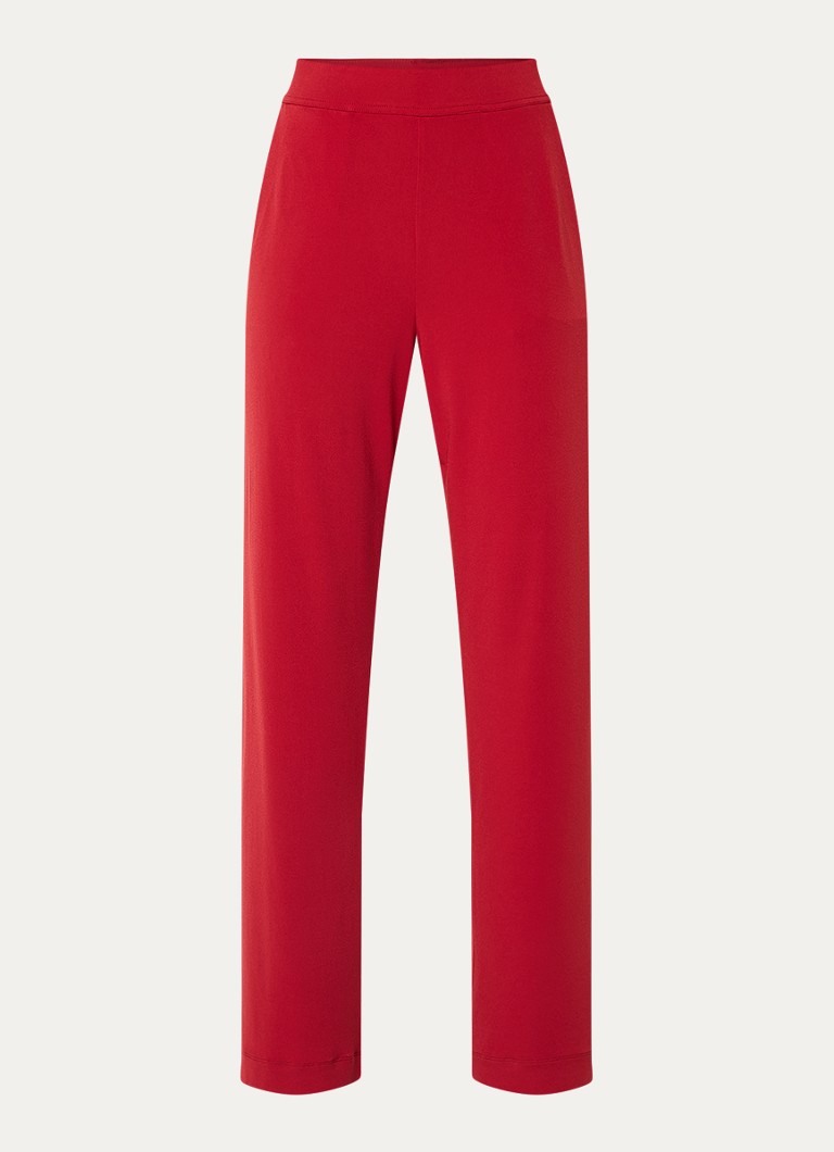 Vanilia high-waist loose-fit trousers with side pockets