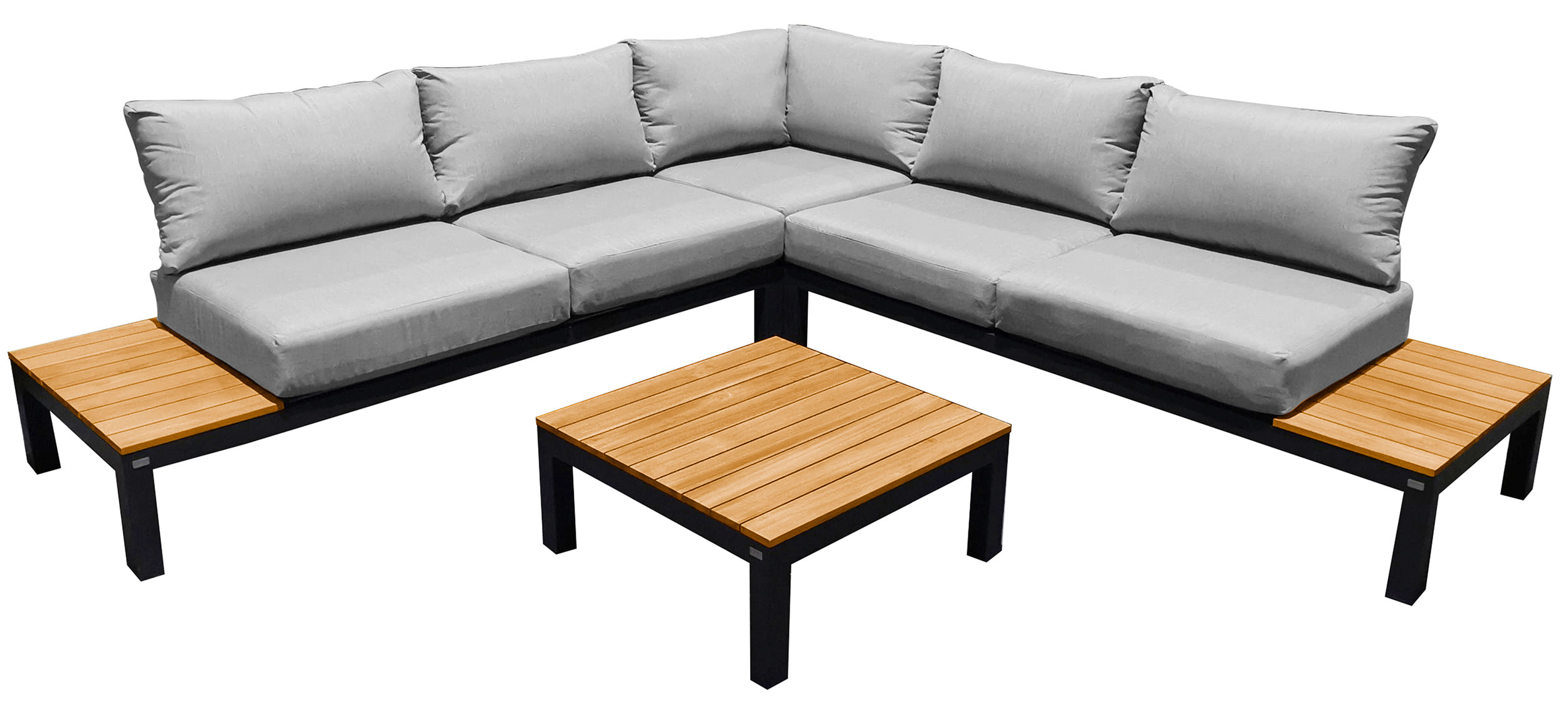 OUTDOORGartenlounge Set Teakholz