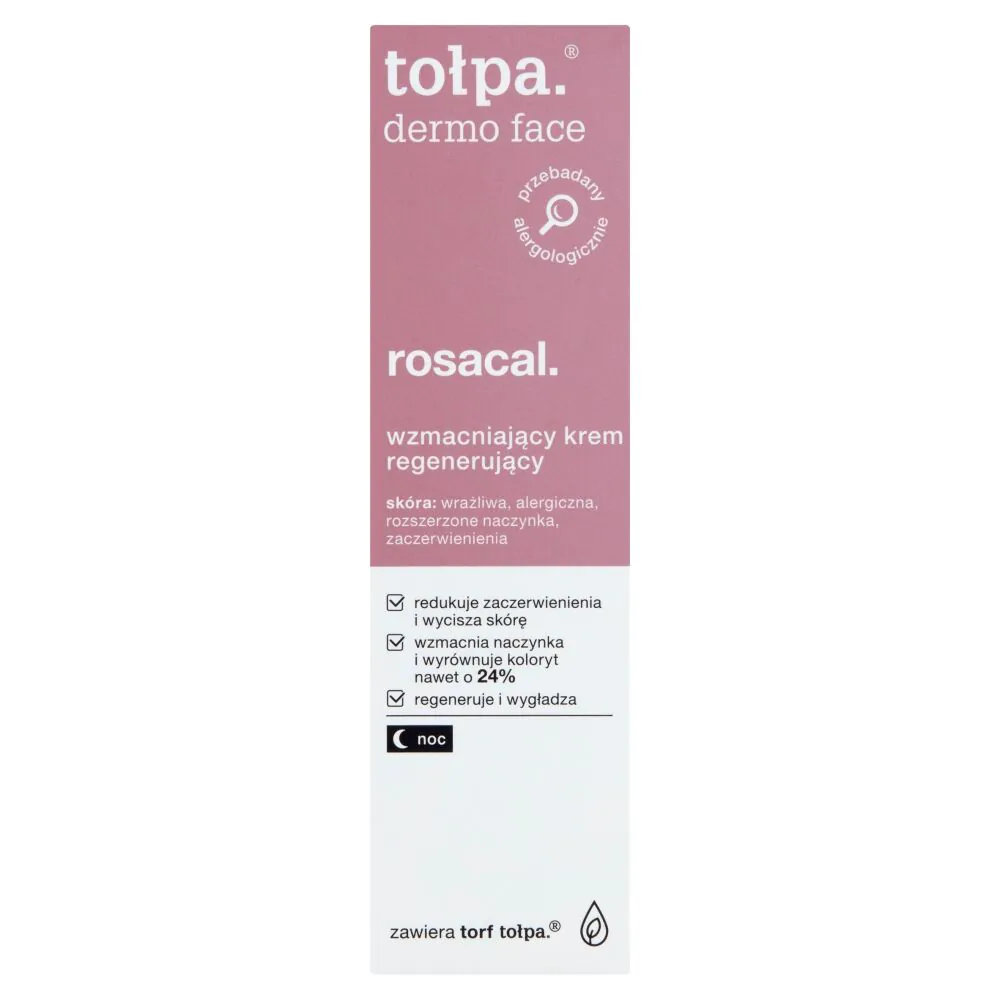 Tołpa Rosacal regeneruojantis ir stiprinantis naktinis kremas