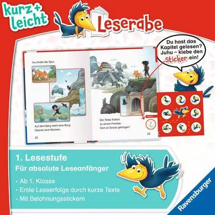 Leserabe - 1. Lesestufe Kurz und leicht: Geheimauftrag für Ninja Komo