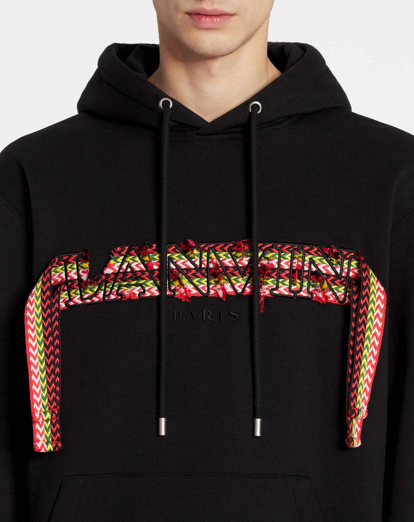 HOODIE OVERSIZE BRODÉ LANVIN CURB LACE