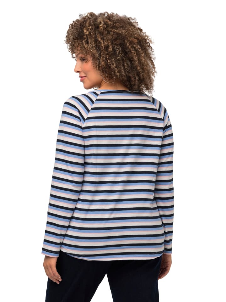 Ulla Popken Longshirt in marine günstig kaufen
