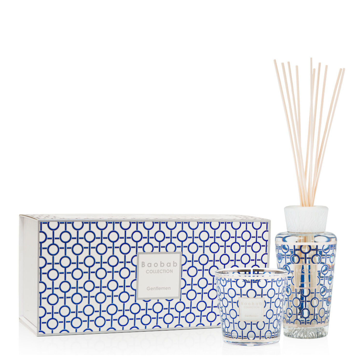 Baobab My First Baobab Gentlemen Coffret Diffuseur 250 ml + Bougie 190g
