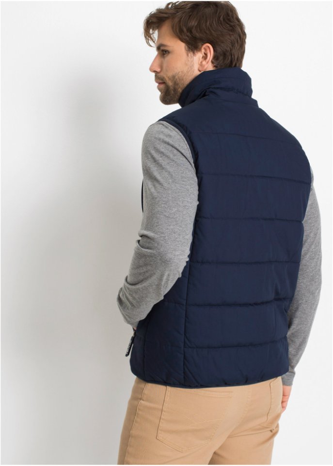 Outdoor-Weste mit Stehkragen