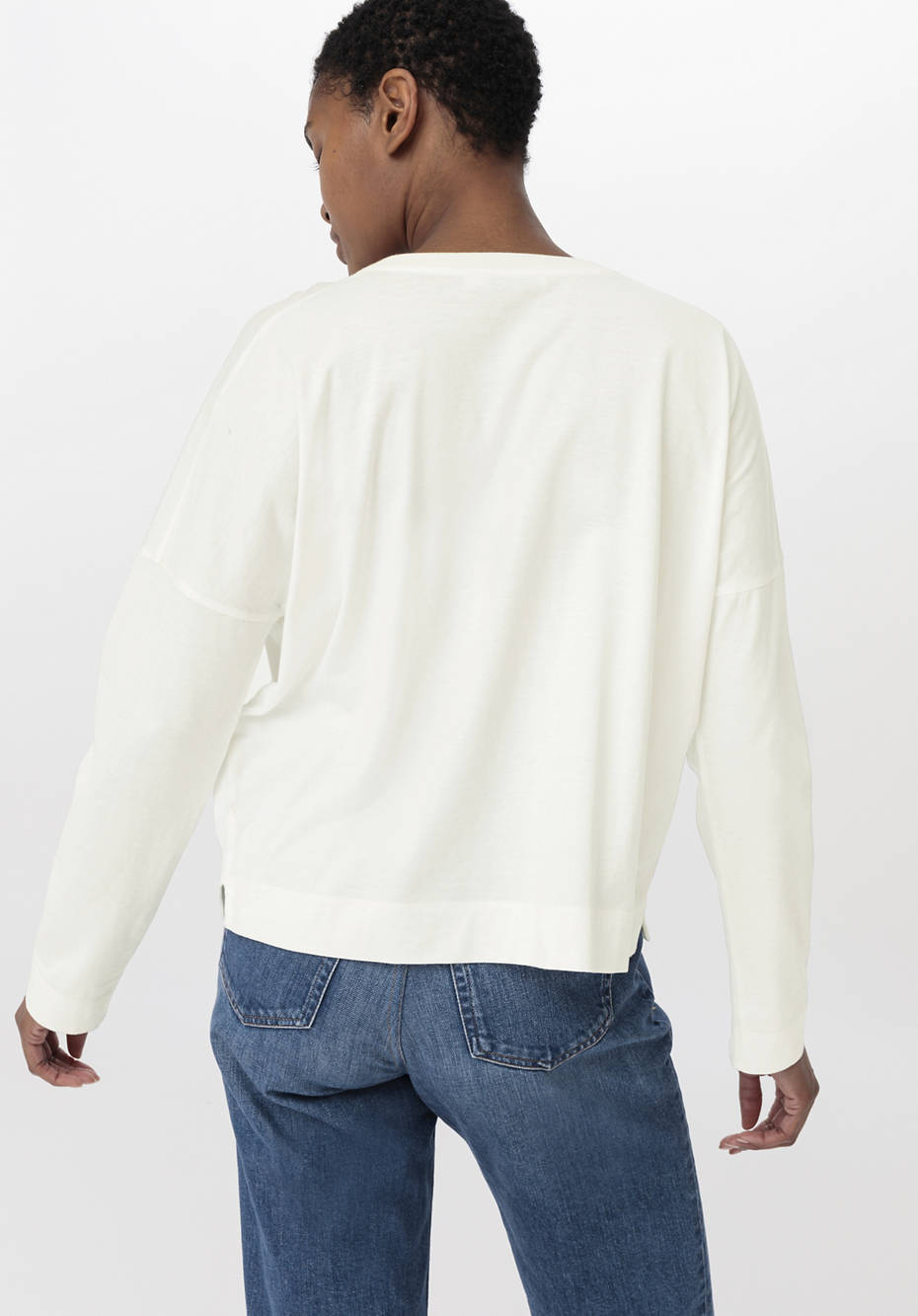 Langarm-Shirt aus reiner Bio-Baumwolle
