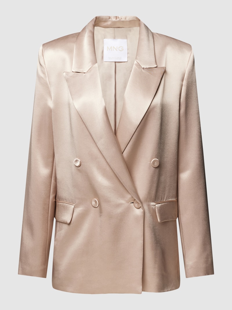 Blazer mit Reverskragen Modell 'nico' in beige