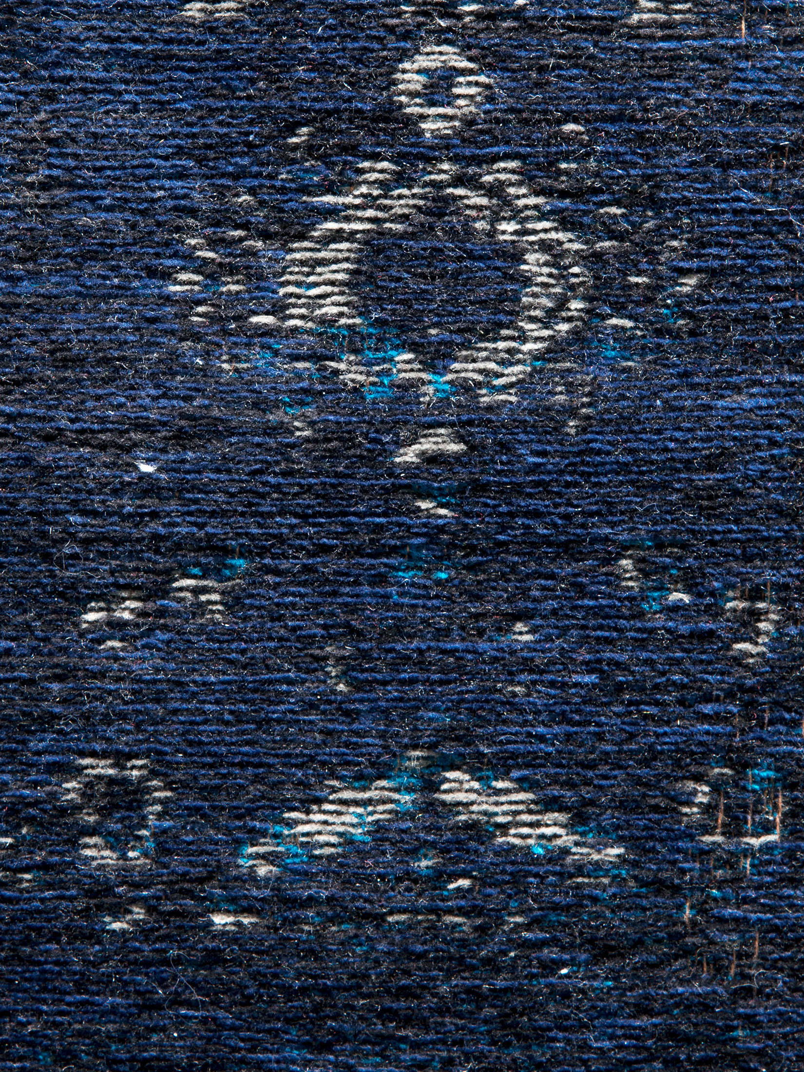 Fading World Vintage-Teppich, Blue Night