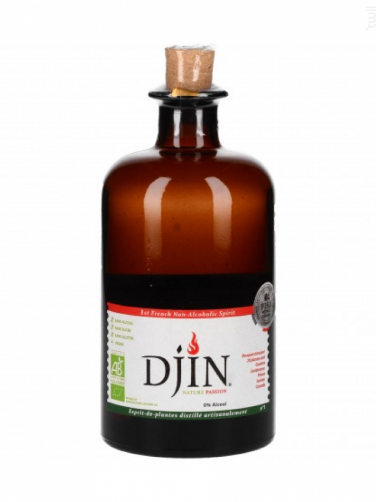 Gin Djin Spirits Djin Nature - Passion - N°1 - Bio - Sans Alcool Jnpr Spirits