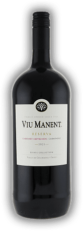 Viu Manent, Reserva, Cuvée Red Cabernet Sauvigon/Carmenere 1,5 Liter, 2021, Valle Colchagua  Viu Manent, Reserva, Cuvée Red Cabernet Sauvigon/Carmenere 1,5 Liter, 2021, Valle Colchagua   Jahrgang 2021 - 1,5	 Liter - Vol 13,5%