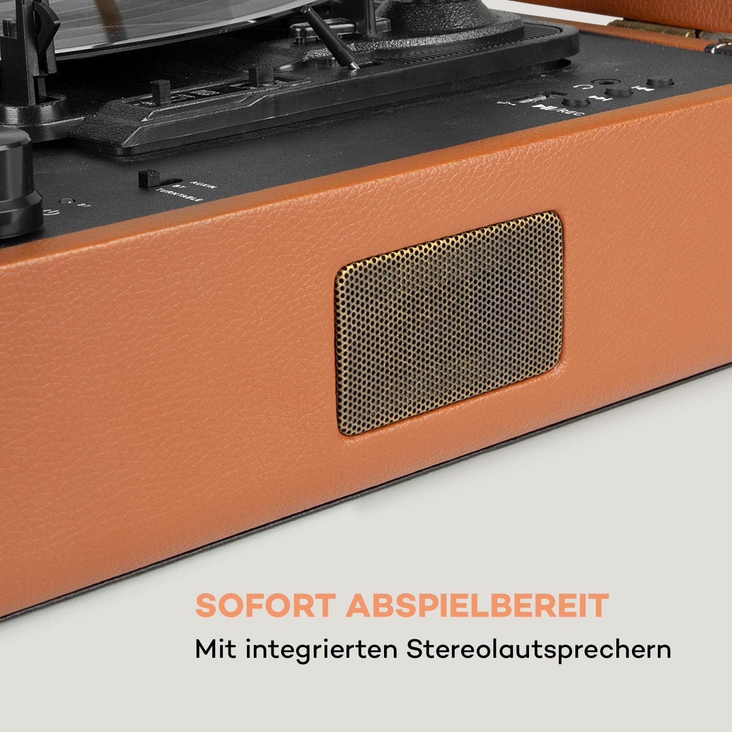 Auna Jerry Lee BT Plattenspieler