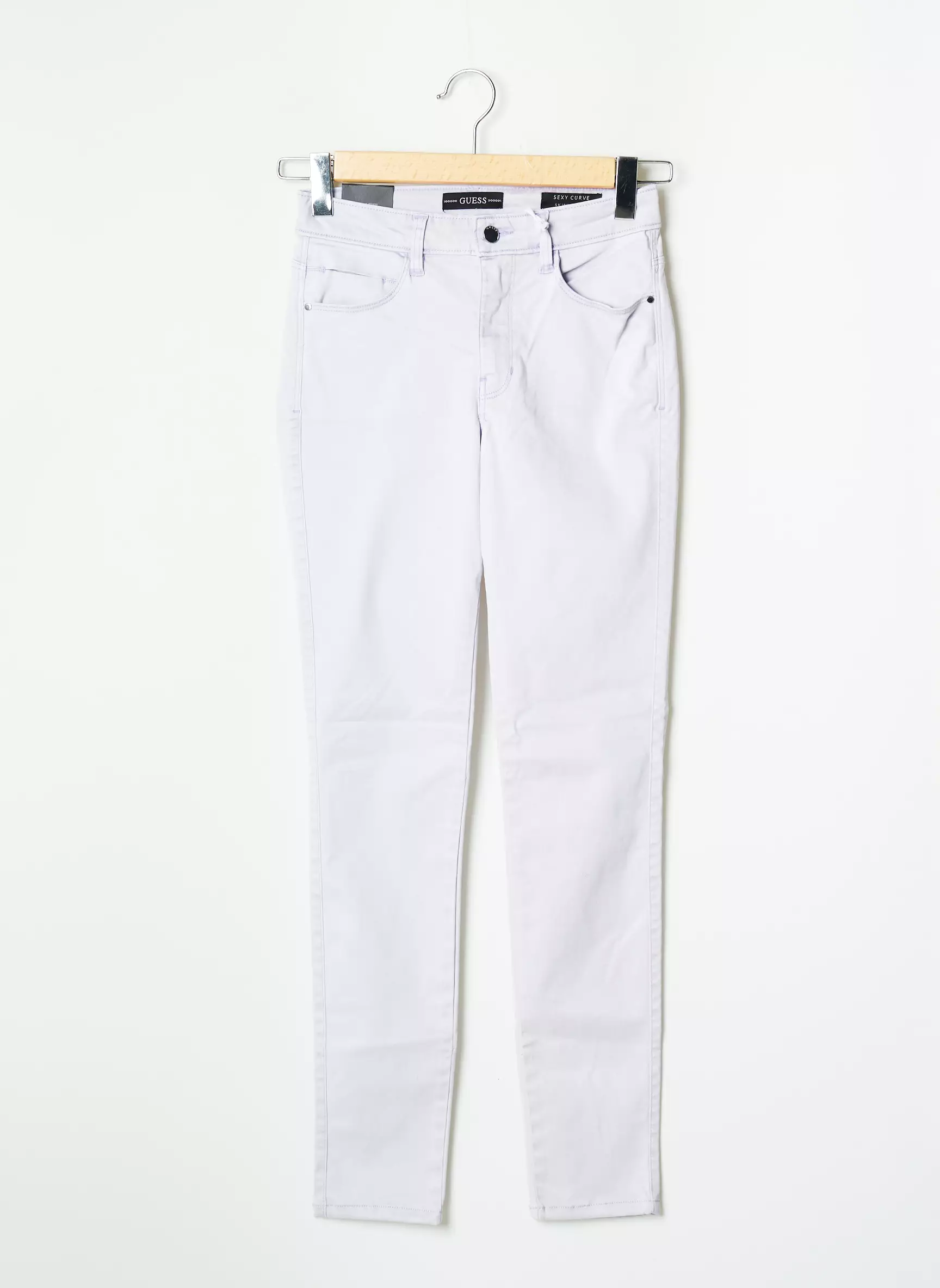 Guess Pantalons Slim Femme couleur violet