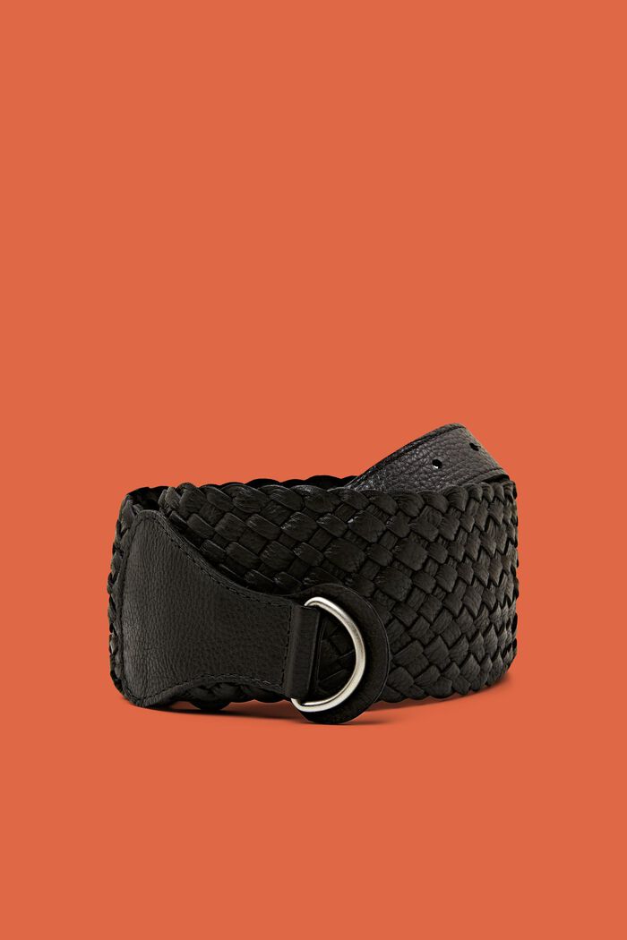 Leder-Taillengürtel im Flechtdesign