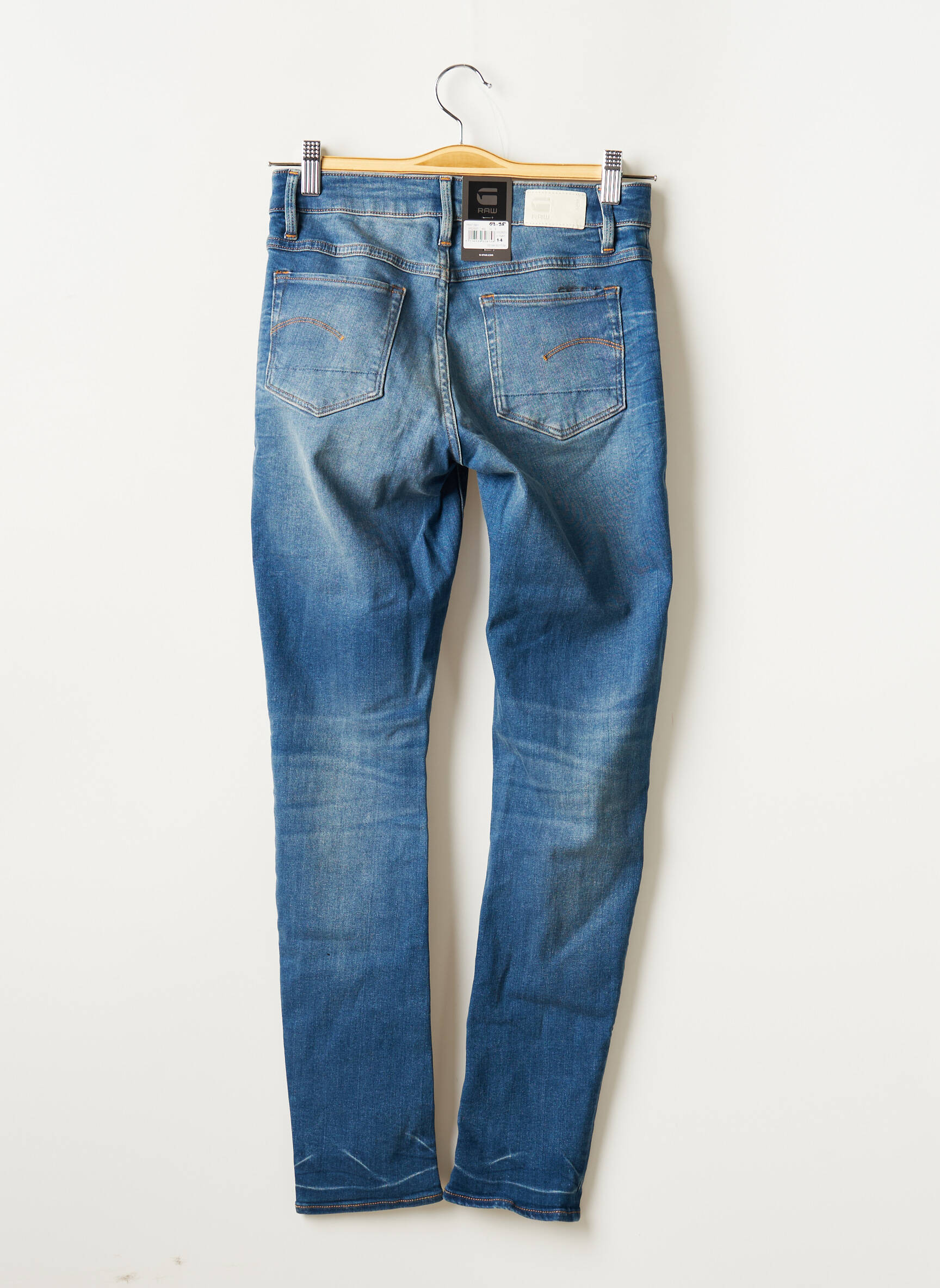 G Star Jeans Skinny Fille couleur bleu