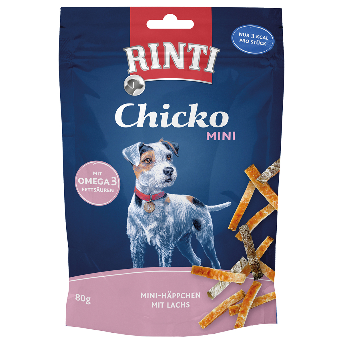 RINTI Chicko Mini Häppchen mit Lachs günstig kaufen bei ZooRoyal