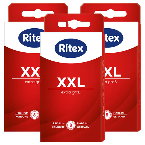 RITEX XXL Kondome Bundle  24 St  Kondome
