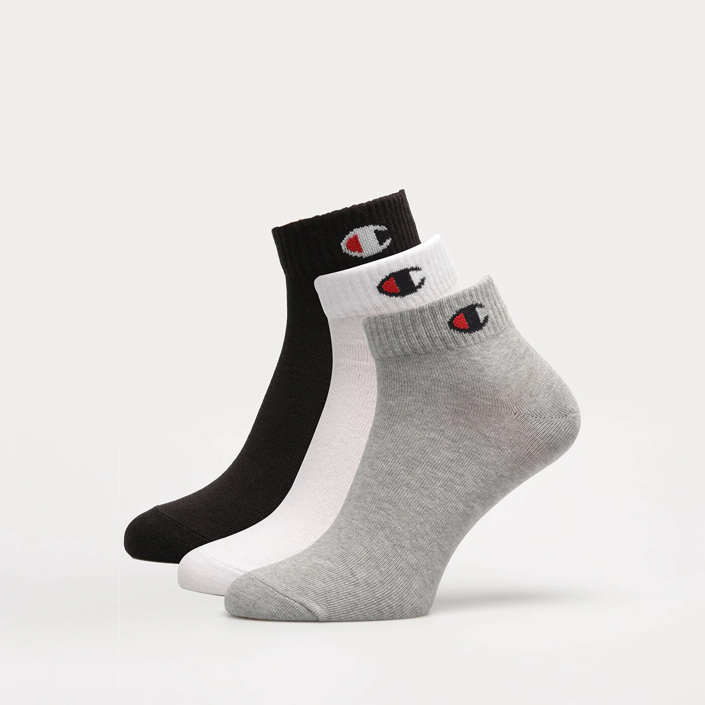 CHAMPION SOCKEN 3PK QUARTER Multicolor