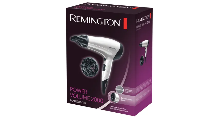 REMINGTON Haartrockner Ionen Power Volume D3015