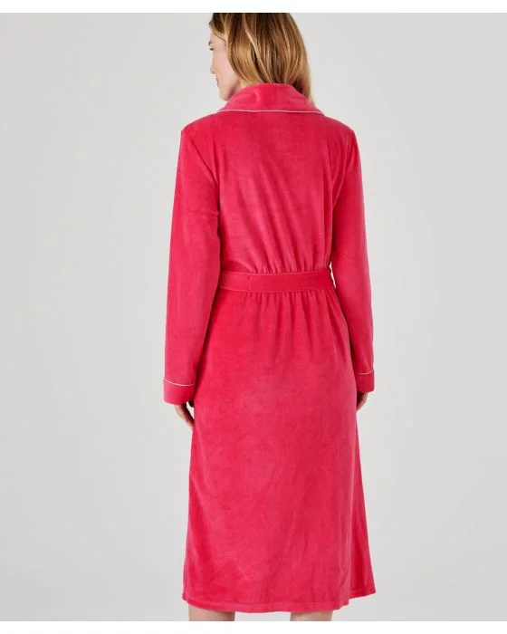 Robe de chambre maille velours