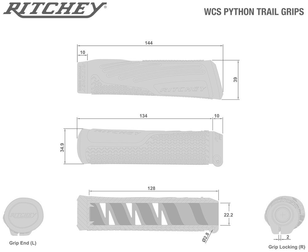 Ritchey WCS Trail Python Griffe kaufen | Bike-Discount