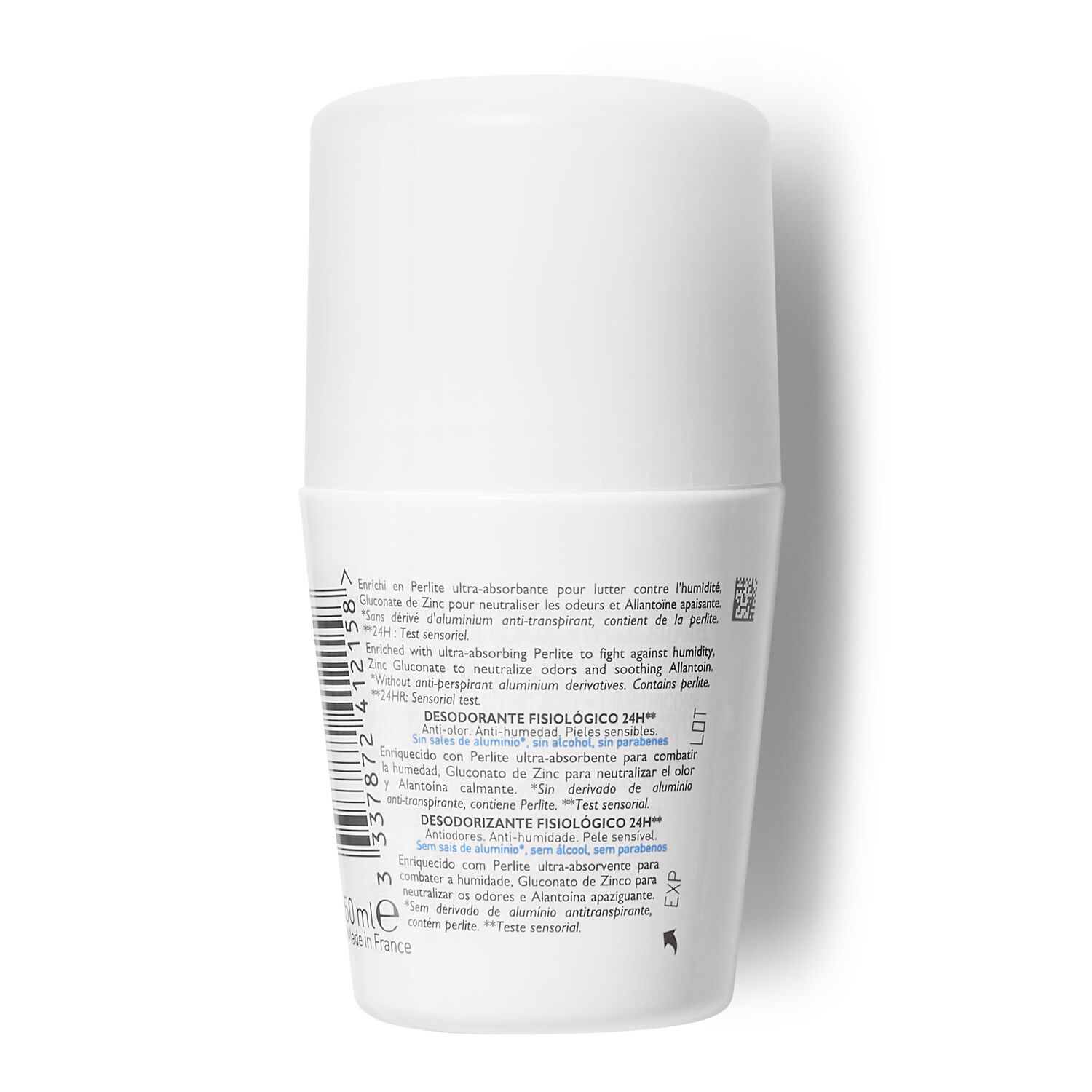 la roche-posay Déodorant Physiologique 24h Roll-On Anti-Odeurs & Anti-Humidité
