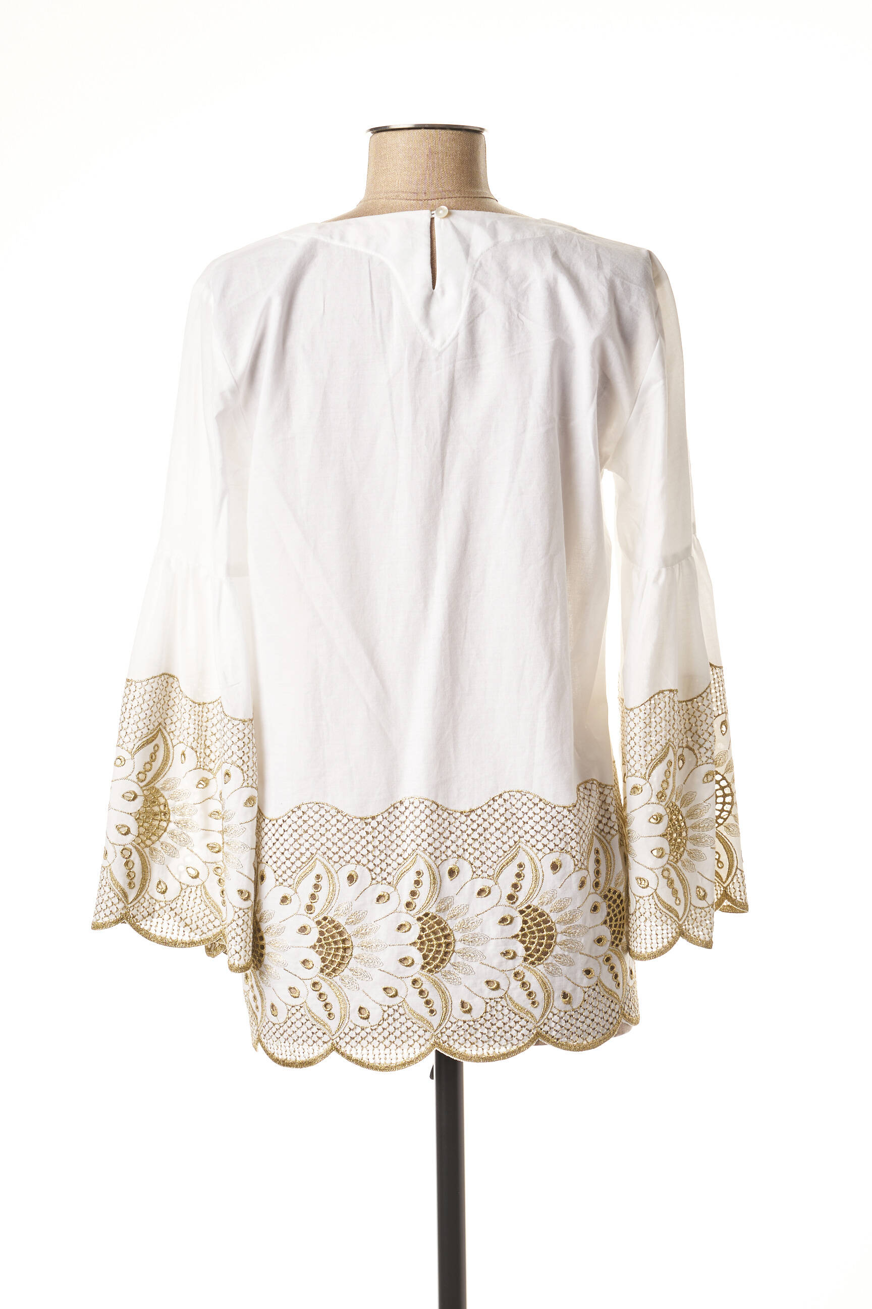 Valerie Khalfon Tuniquemanchelongue Femme couleur blanc
