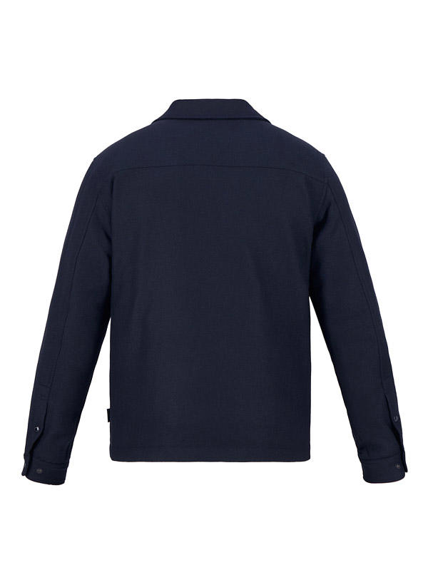 WOOLRICH, Overshirt Alaskan, Wolle, Daunen gefüttert, blau