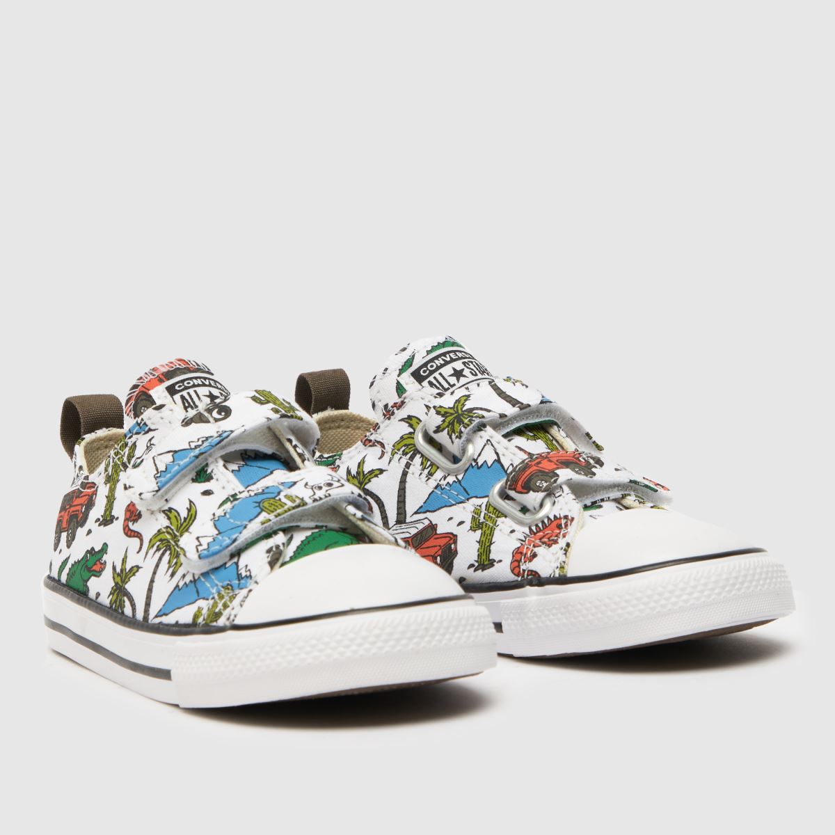 Converse multifärgade all star lo 2v pojkar småbarnsskor