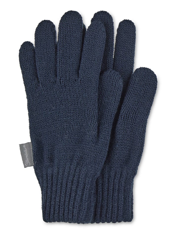 Sterntaler Strick-Fingerhandschuh in marineblau günstig kaufen onesize