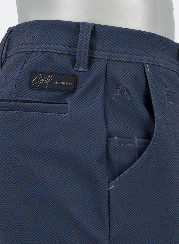 Alberto Golf, Golfhose Rookie, Regular Fit, Mikrofaser wasserressistent, petrol