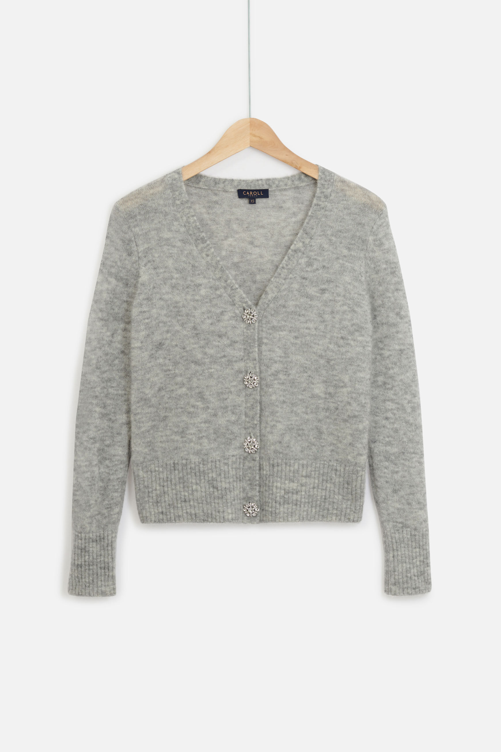 pull selena gris clair femme