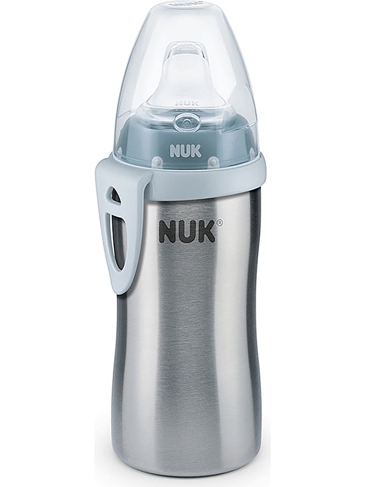 NUK Edelstahl-Trinklernflasche 