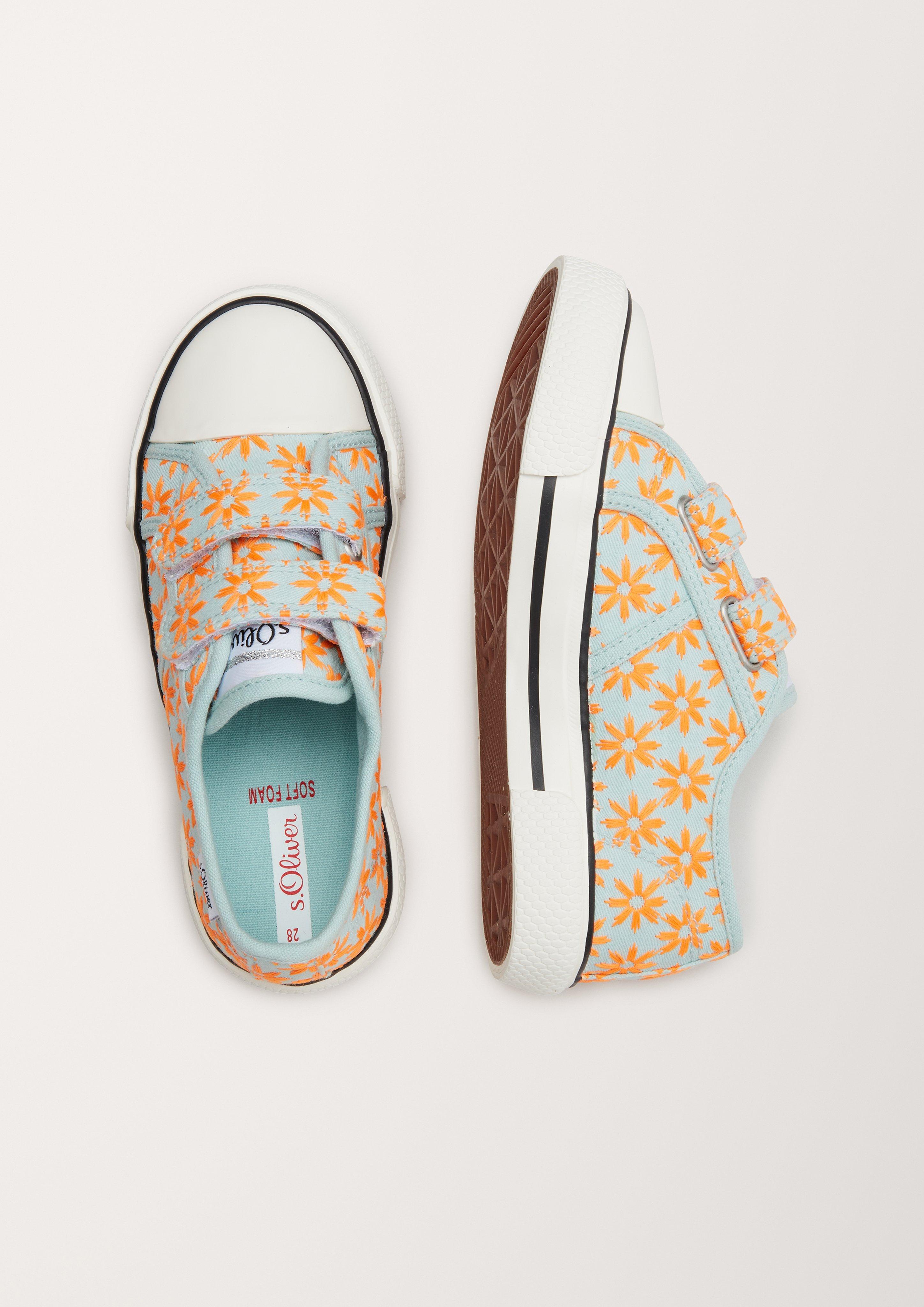 Sneaker mit Blumenmuster  6005702-738
