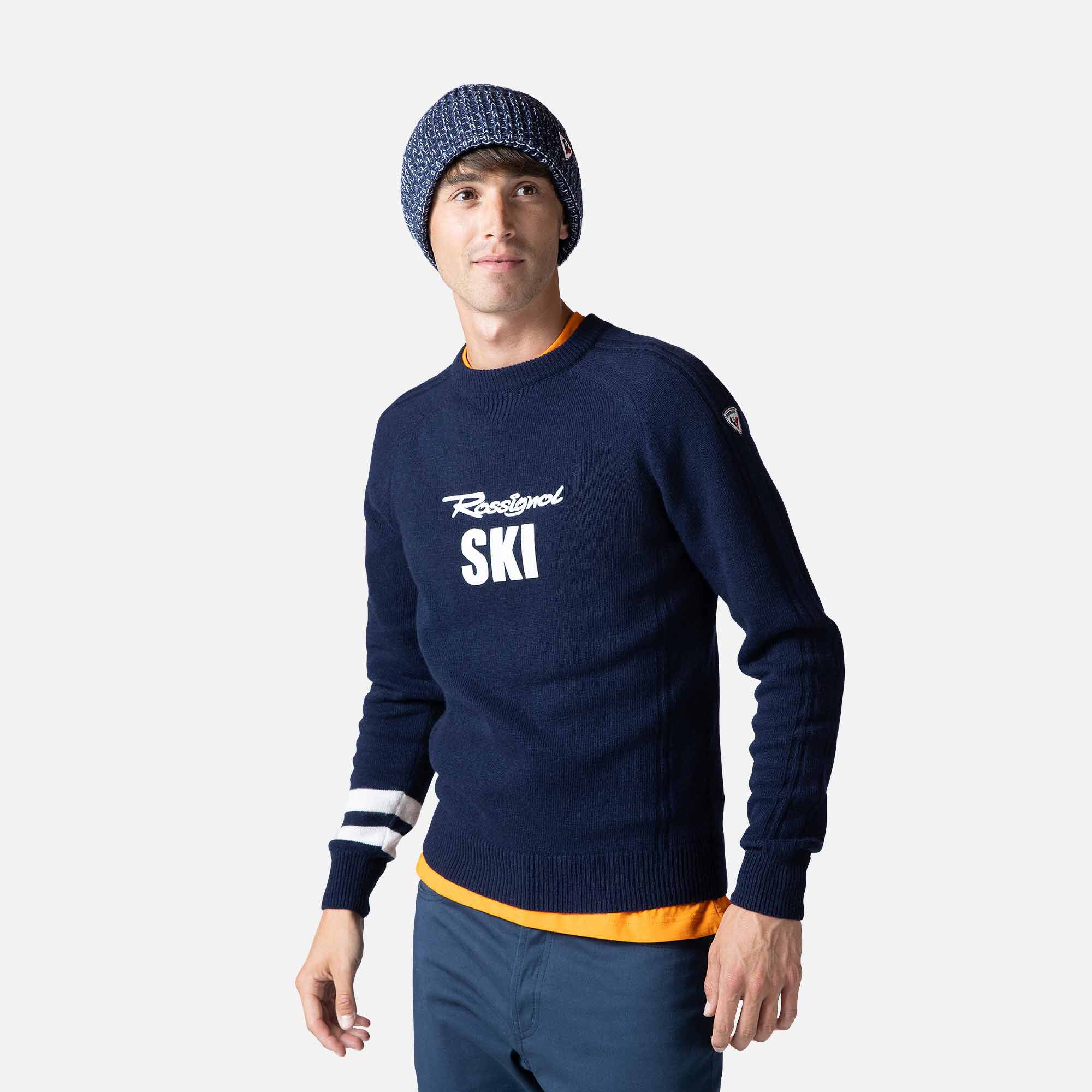 Pull en maille Signature homme
