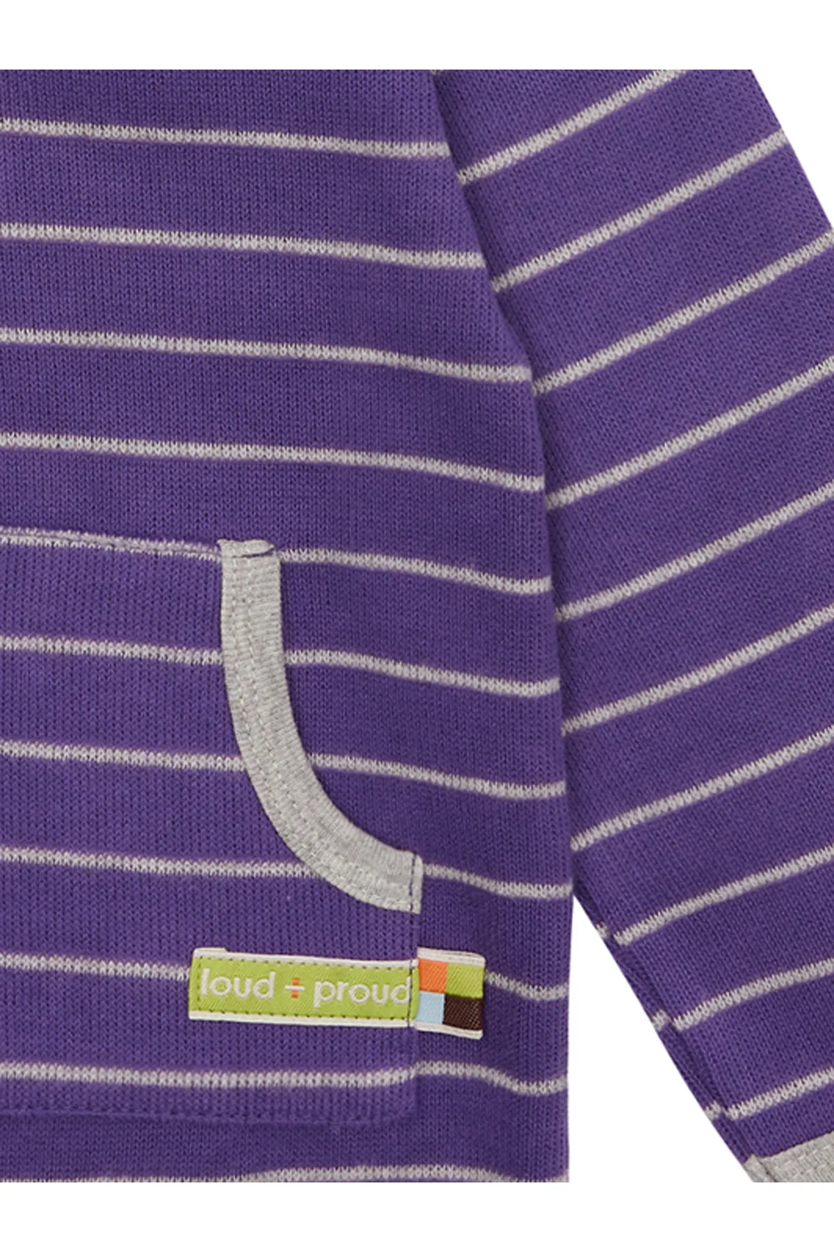 loud + proud  Strickweste - Lila - Regular Fit