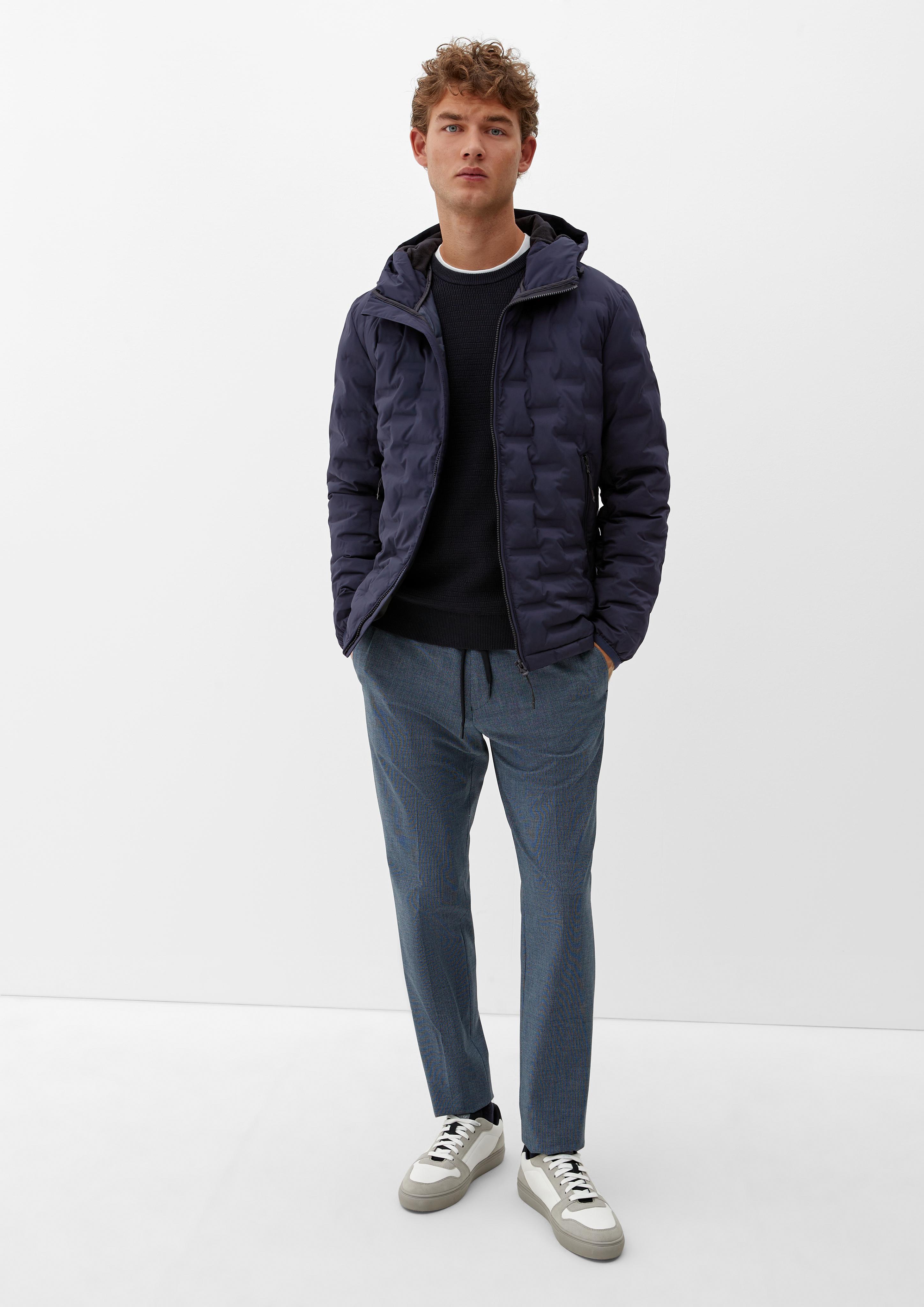 Steppjacke mit gefütterter Kapuze  2115342-5959