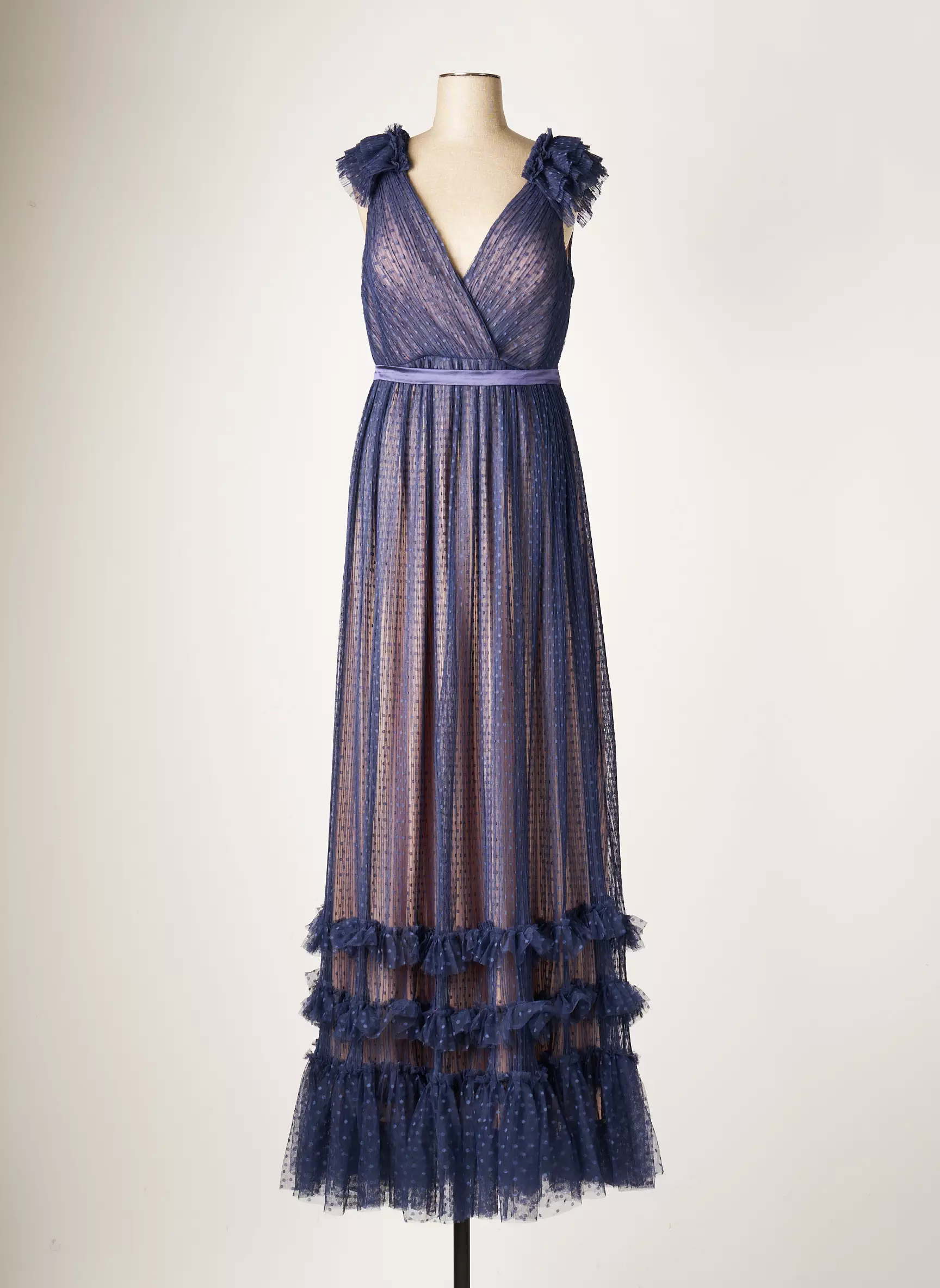 Eva Lola Robes Longues Femme couleur bleu