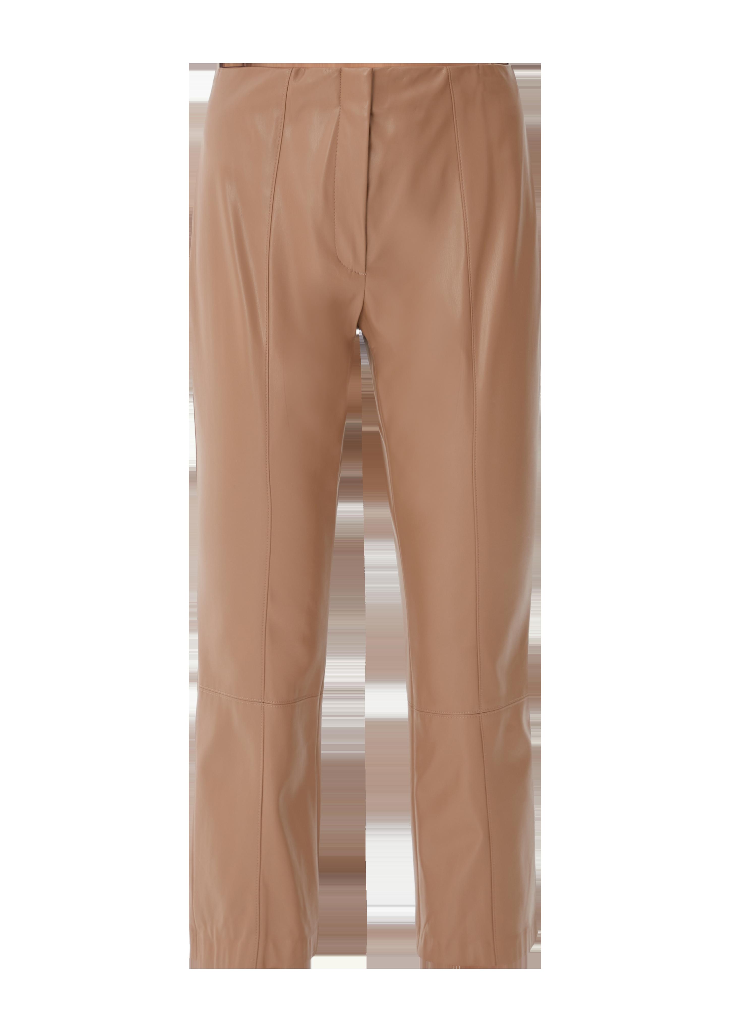 Regular: Hose im Lederlook  2118887-8612
