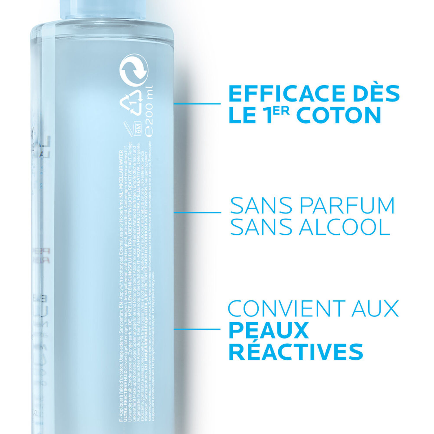 la roche-posay Eau Micellaire Ultra Nettoyant & Démaquillant