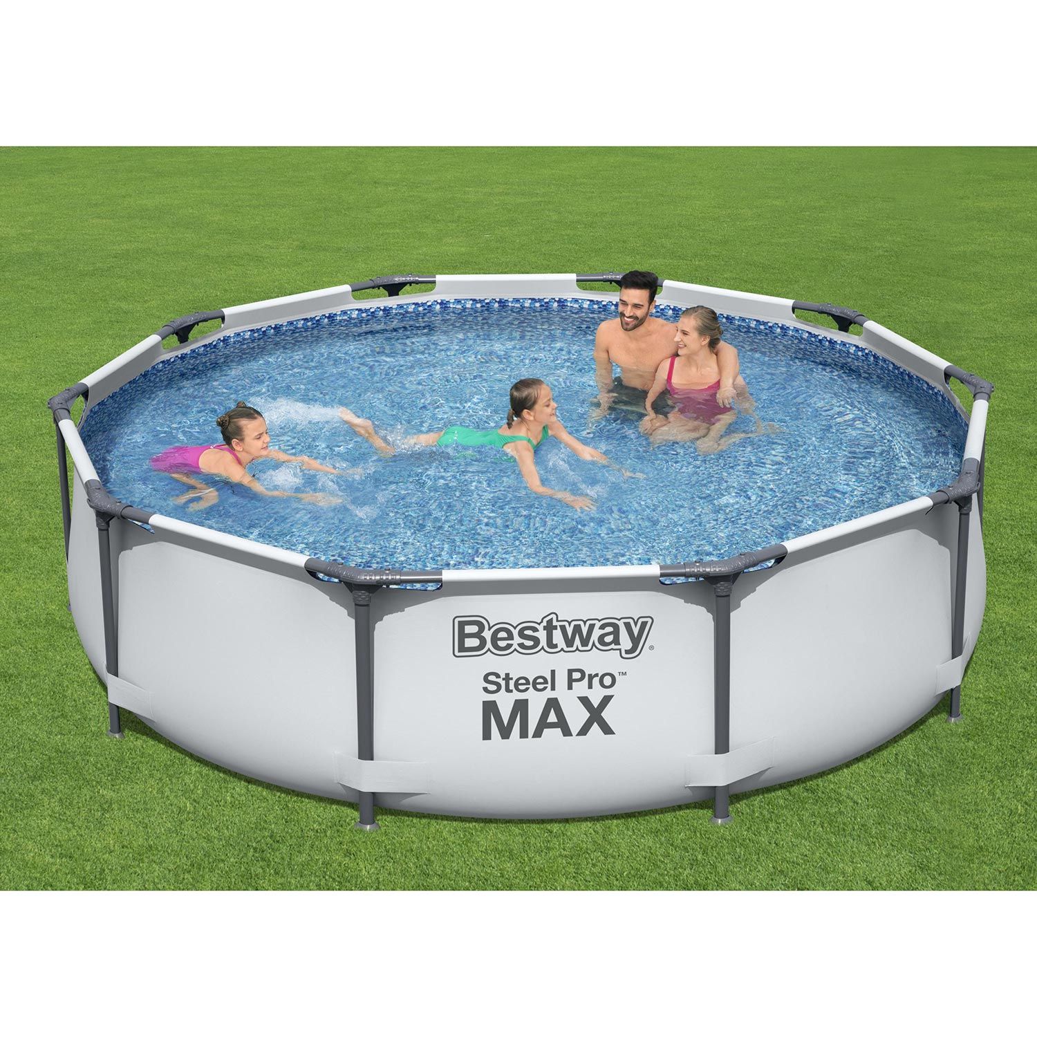Bestway Steel Pro Max 305 cm Schwimmbecken mit Pumpe