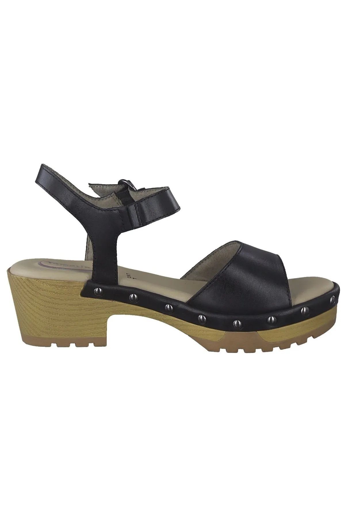 Tamaris Comfort  Sandalette - Schwarz - Blockabsatz