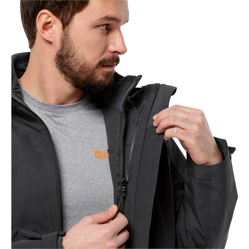 Jack Wolfskin TAUBENBERG 3IN1 Doppeljacke Herren