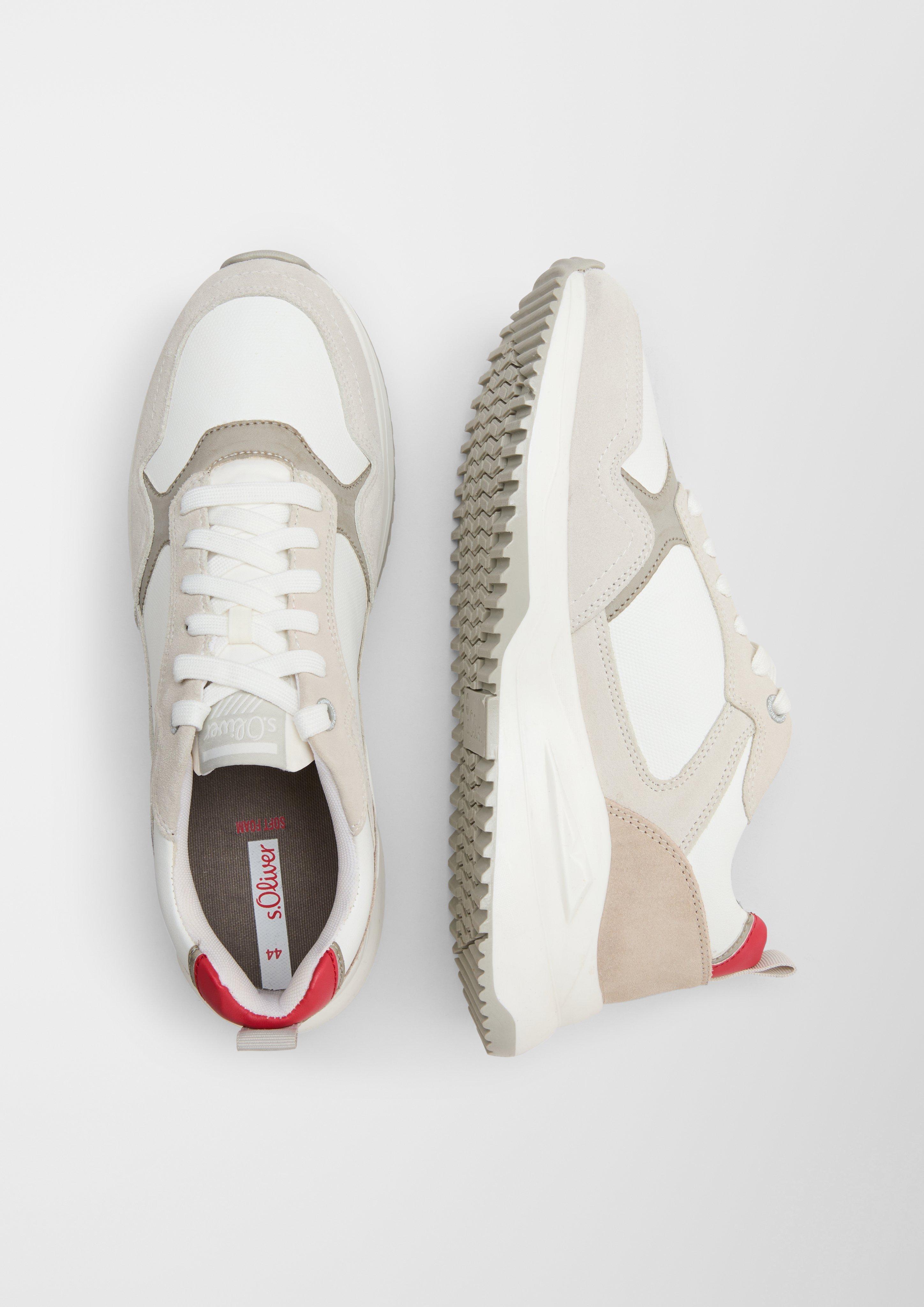 Sneaker aus Ledermix  6007303-140