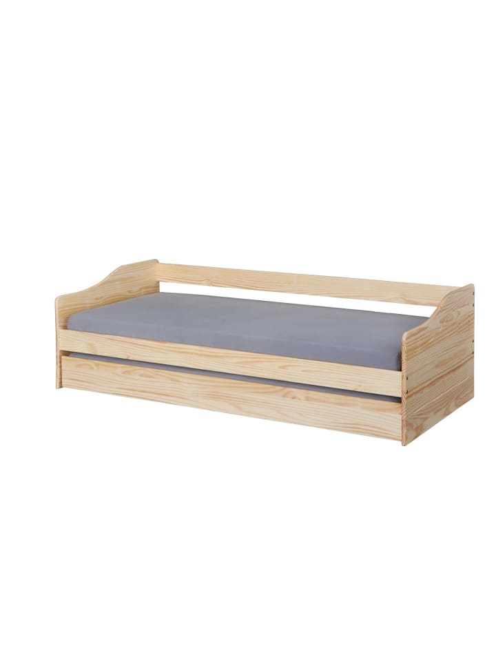 ebuy24 Bett Leonie Holz 207 x 97 cm günstig kaufen onesize