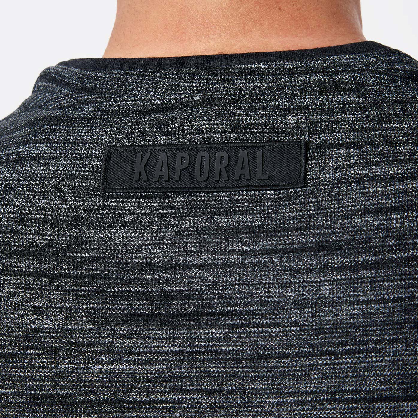 PAO    T-shirt gris chiné Homme