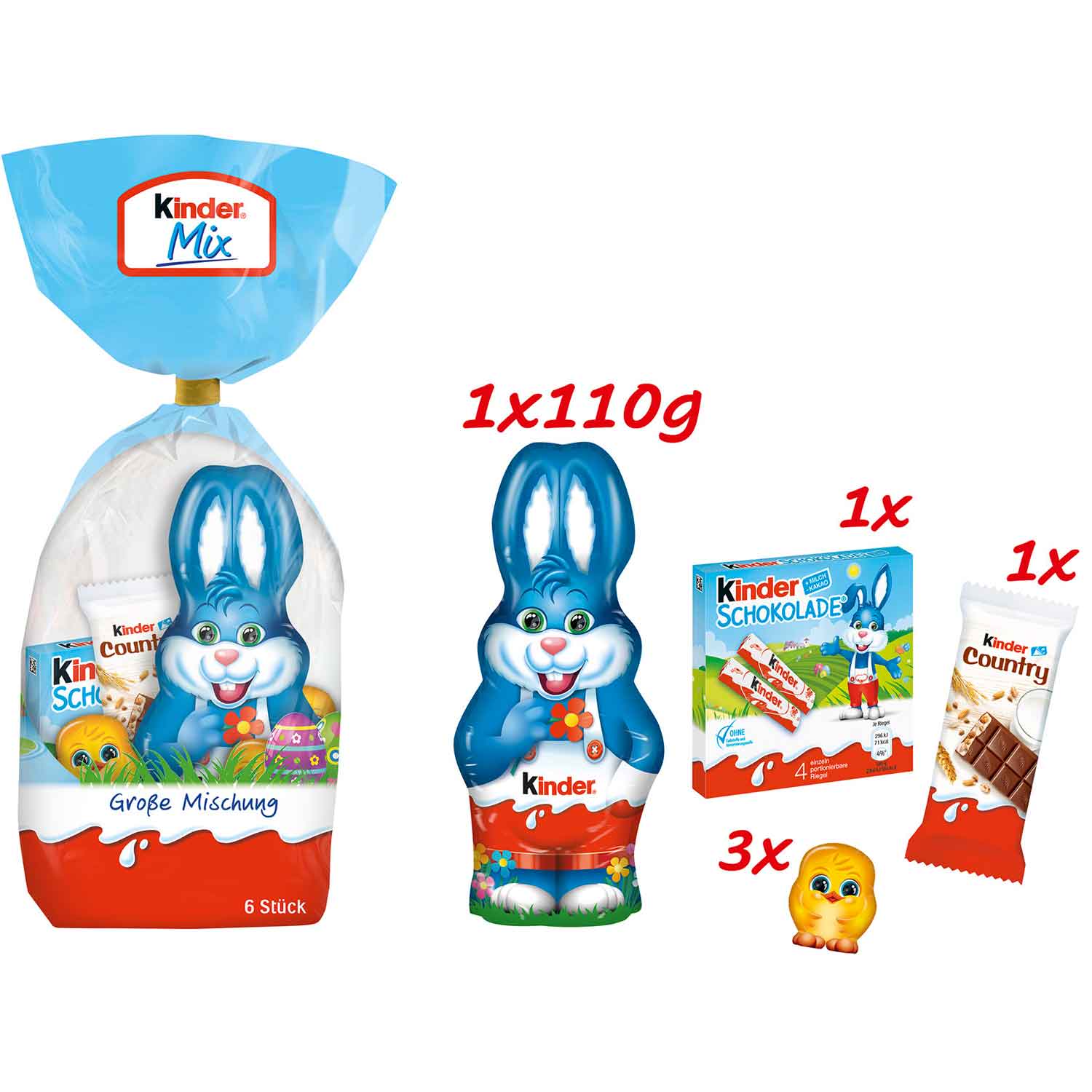 kinder Mix Große Mischung 201g