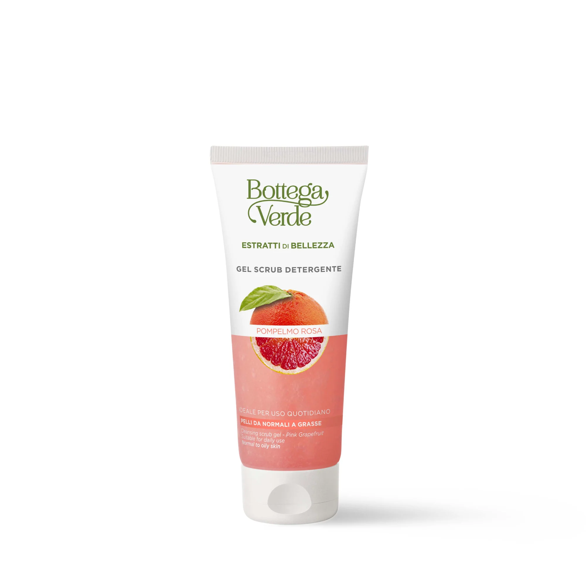 Gel limpiador y exfoliante facial Beauty Extracts - Pomelo rosa - Gel limpiador facial, exfoliante facial