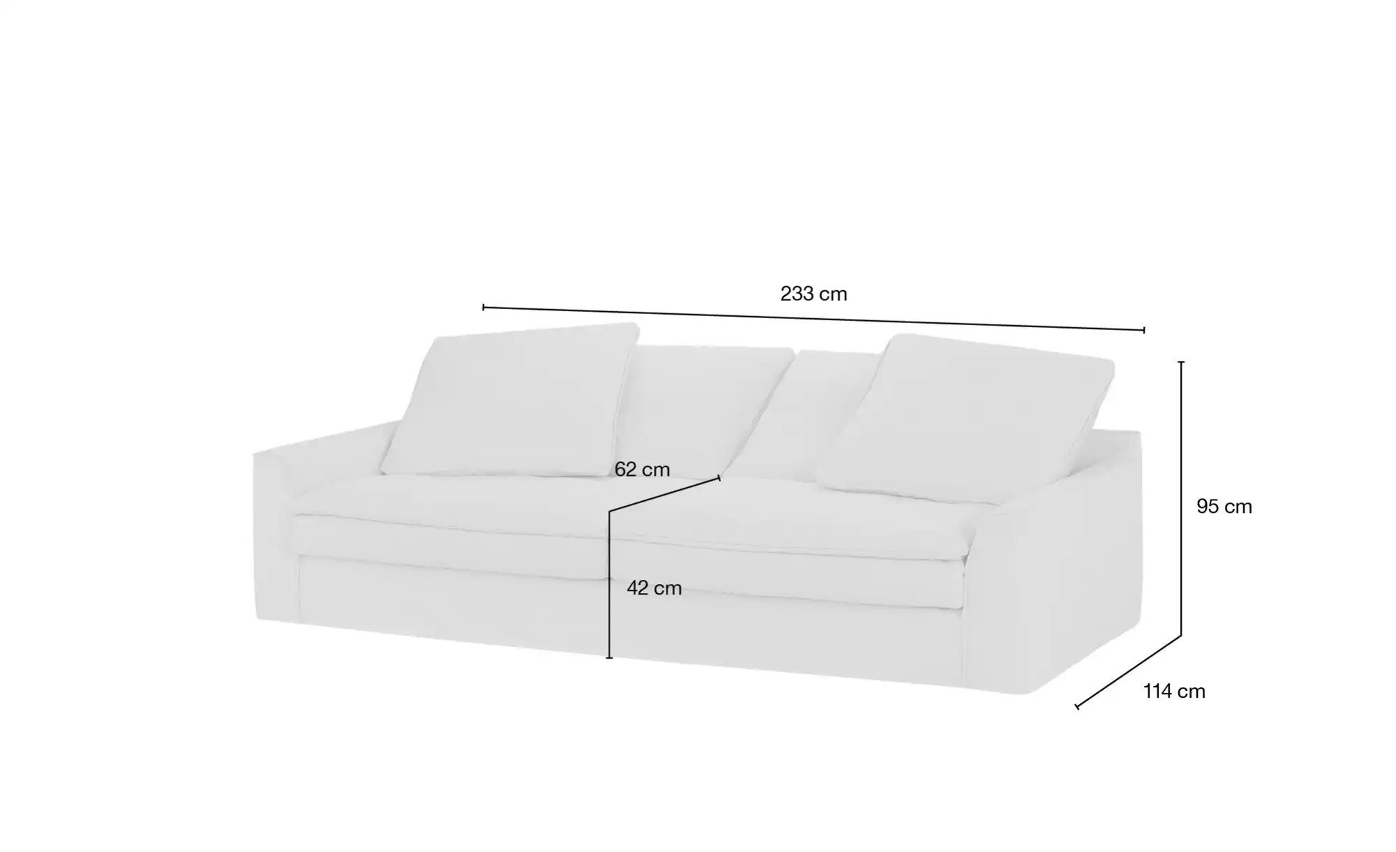 SOHO Sofa 3-sitzig