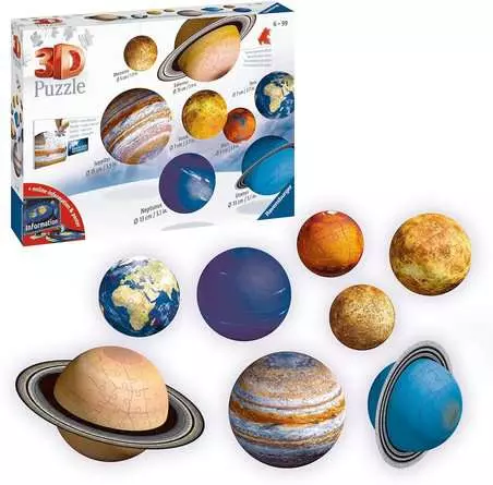 3D Puzzle Ball Planetensystem